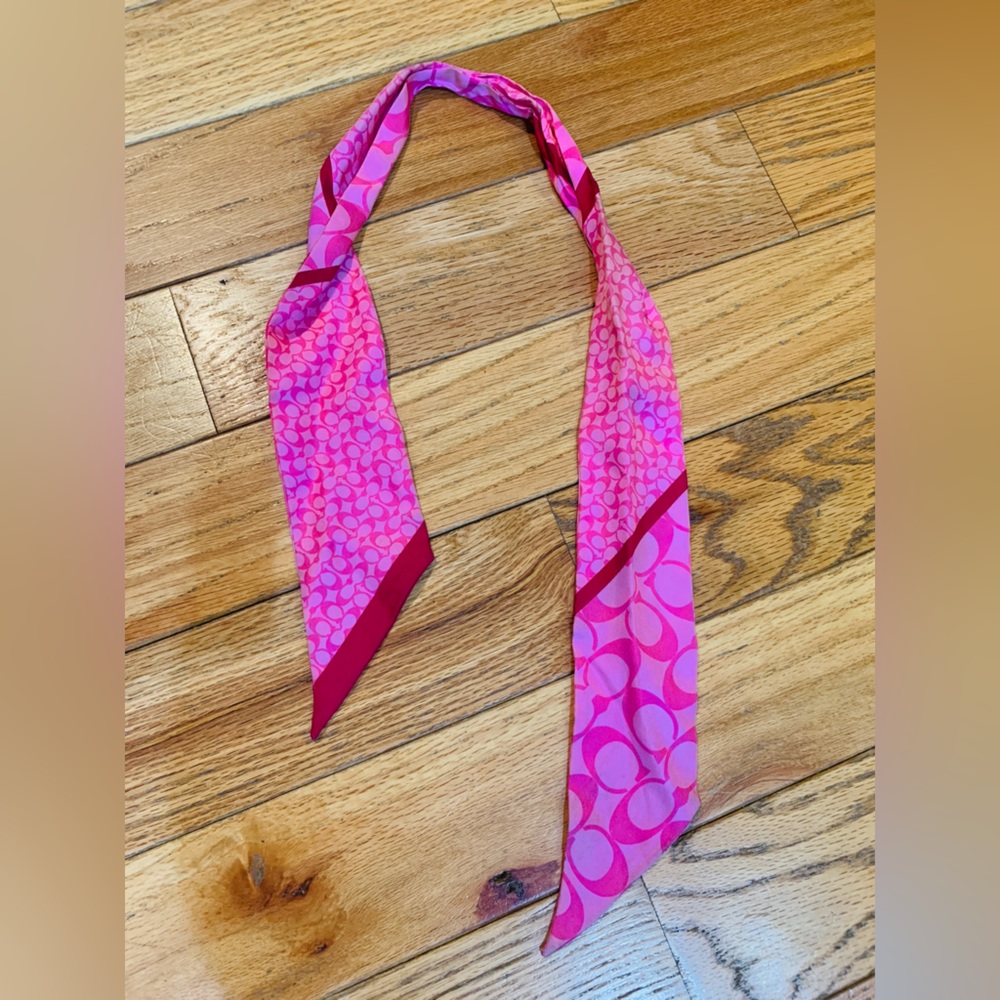Coach Silk Pony Tie